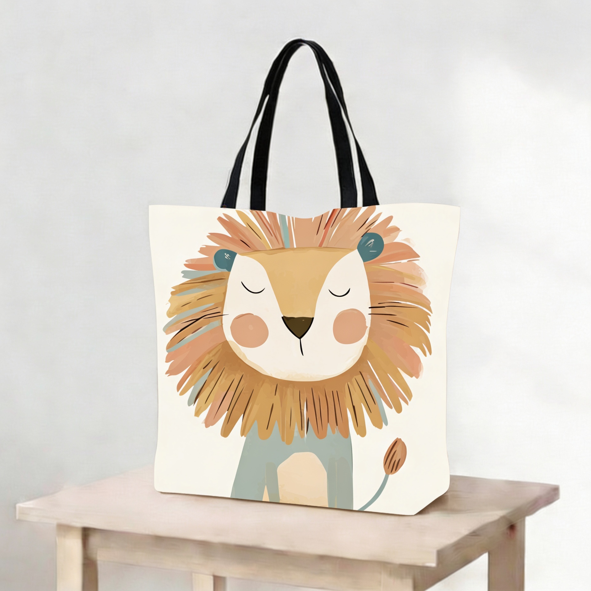 Cute Lion Tote bag
