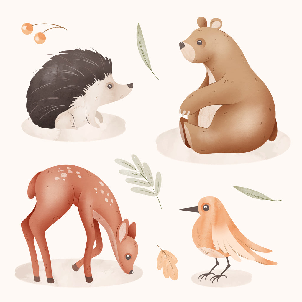 Nature Wild Animals Tote Bag