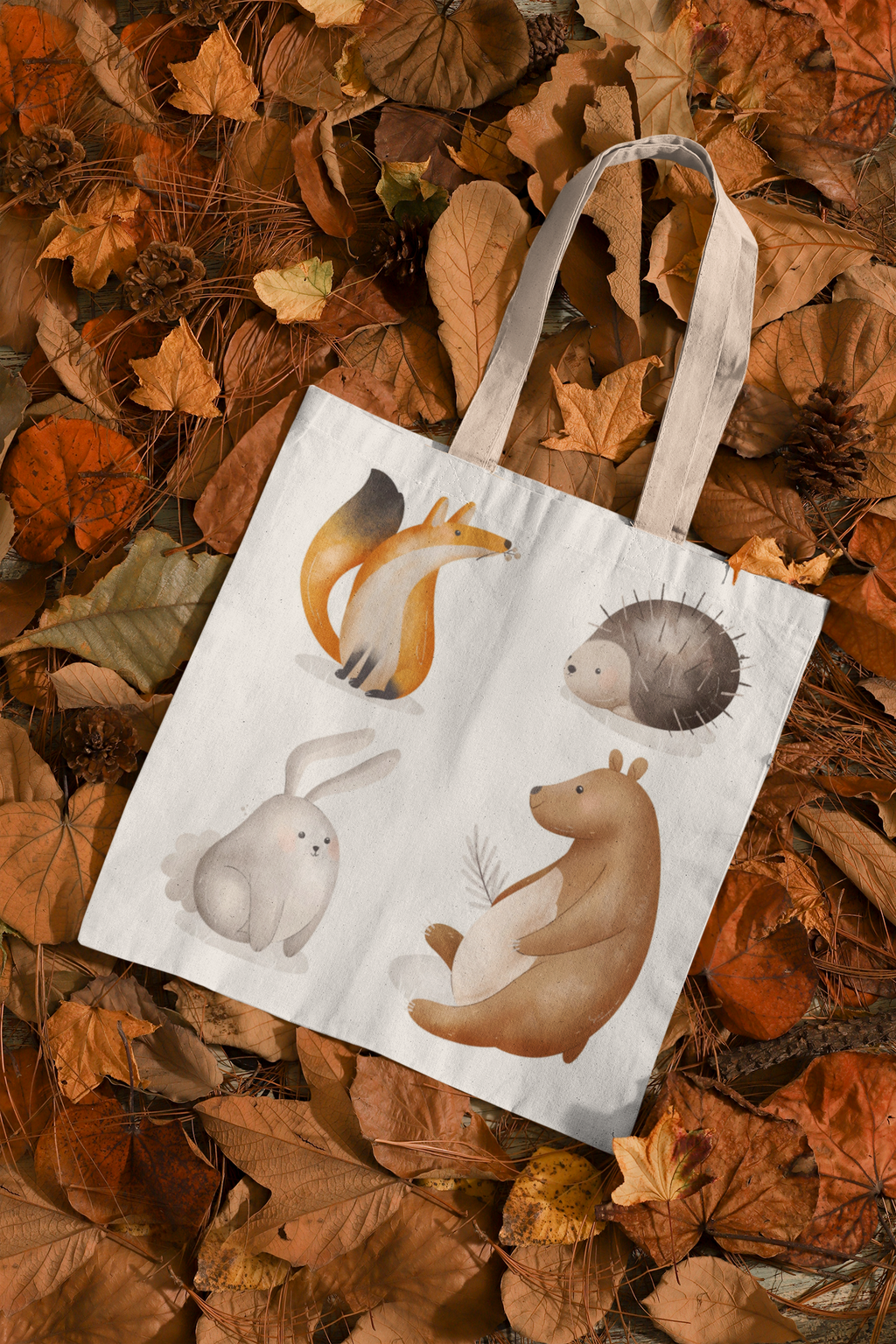 Nature Wild Animals Tote Bag