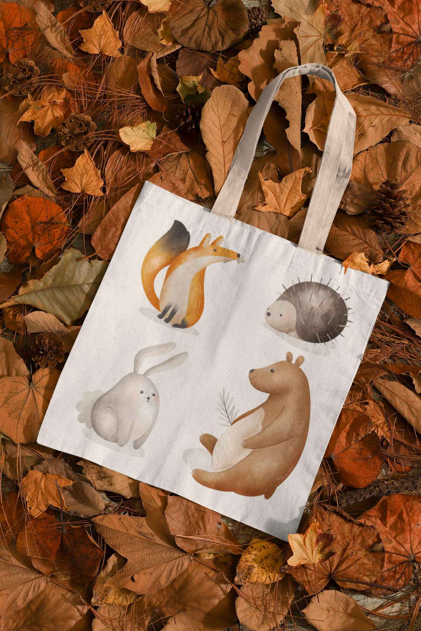 Nature Wild Animals Tote Bag