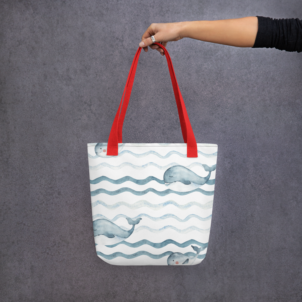 Cute Dolphins Tote bag