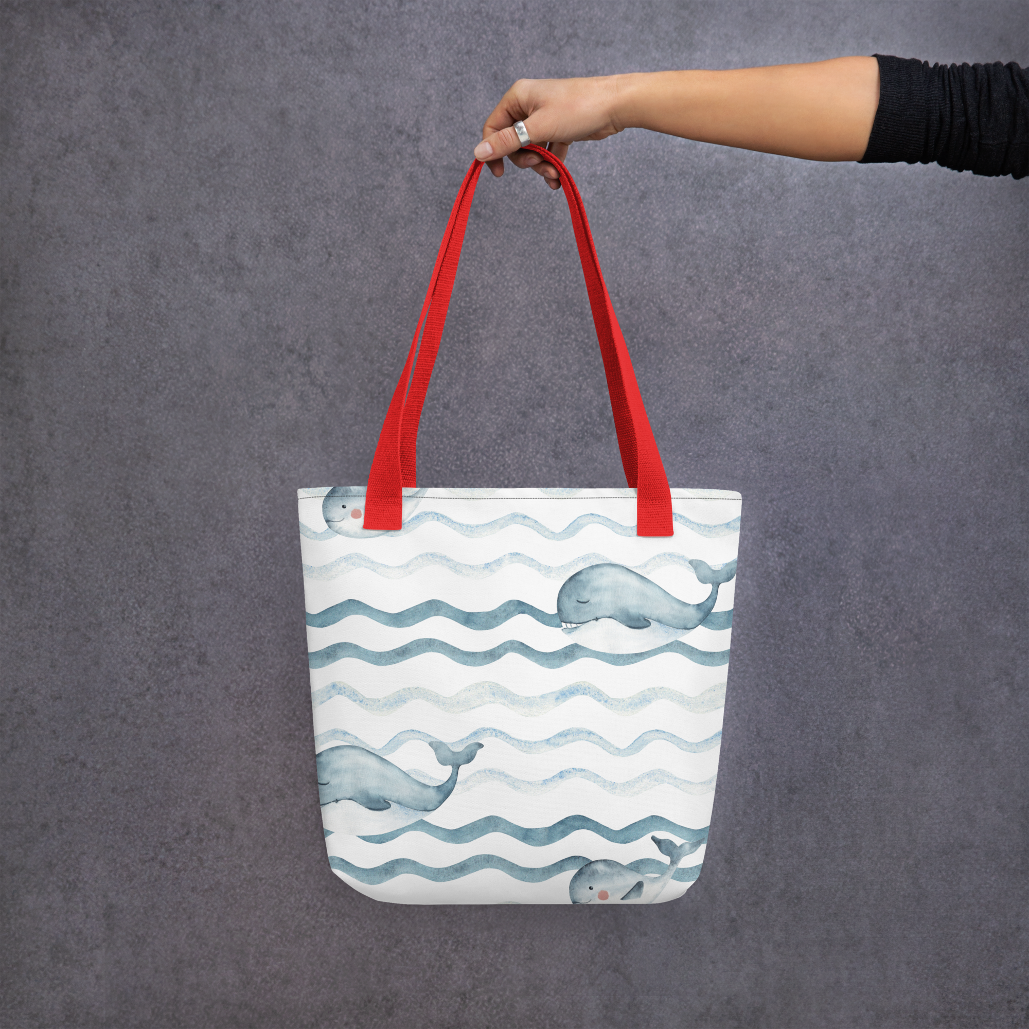 Cute Dolphins Tote bag