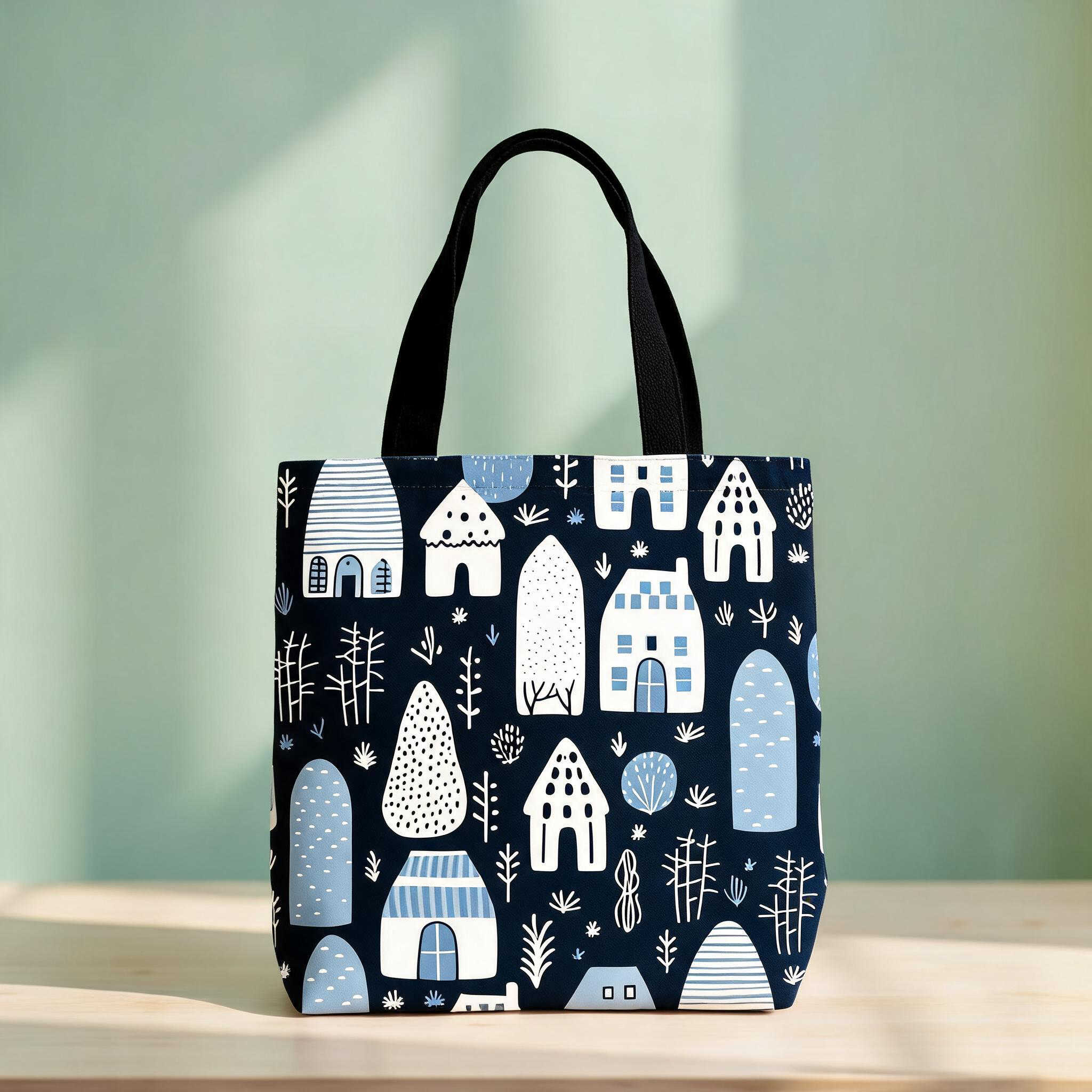 Bohemian Town Tote bag