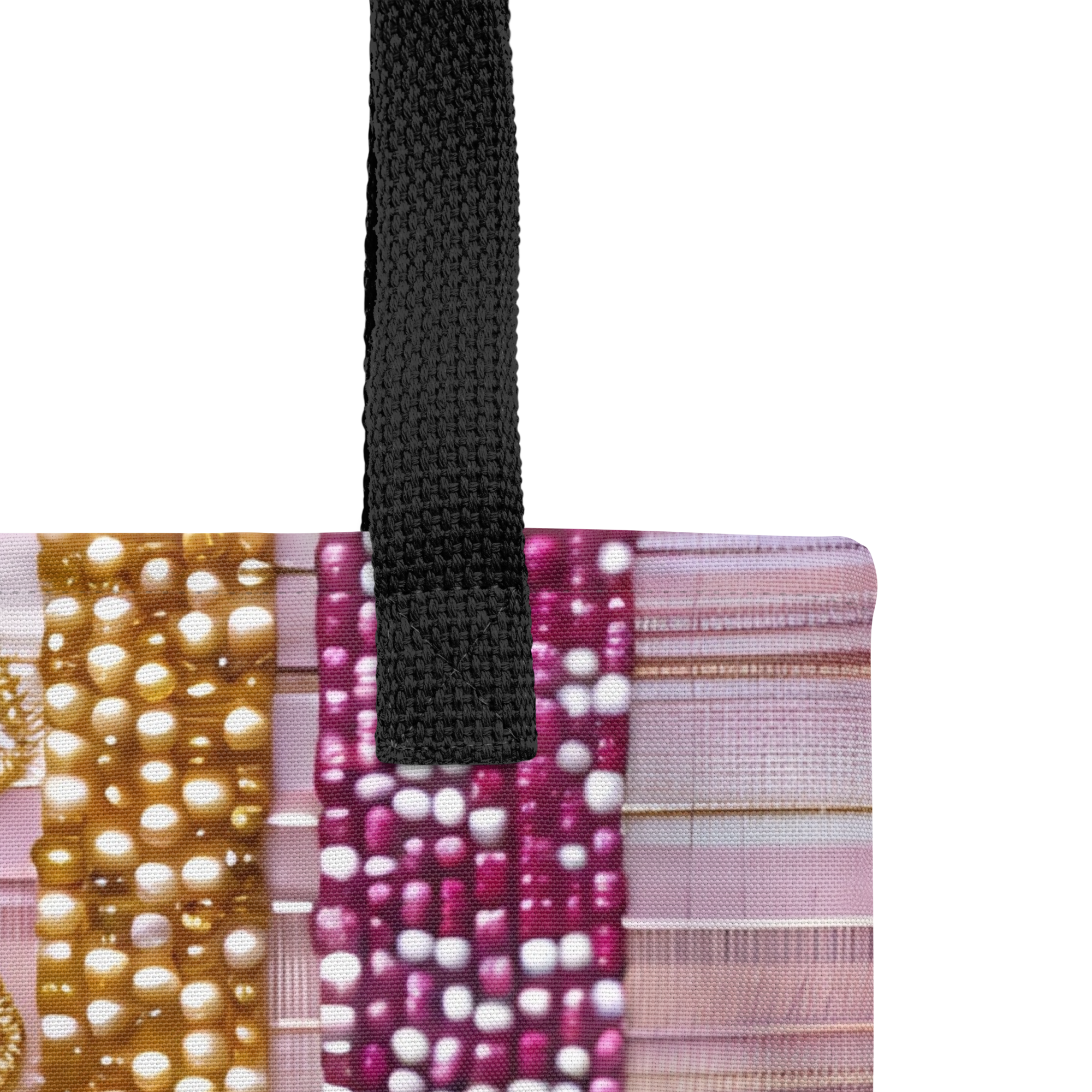 Sequins and Stripes Tote bag