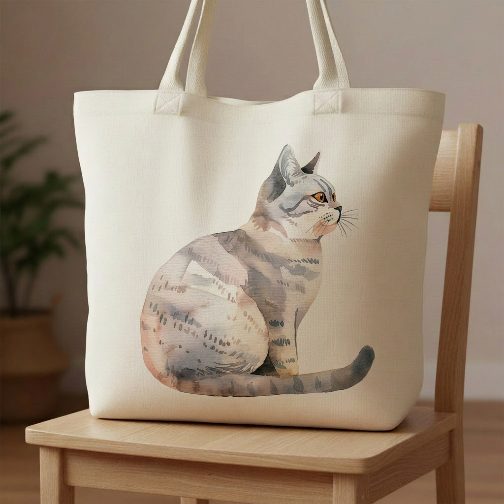Watercolour Woodlands Nature Tote bag unisex
