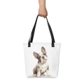 French Bulldog puppy Tote bag