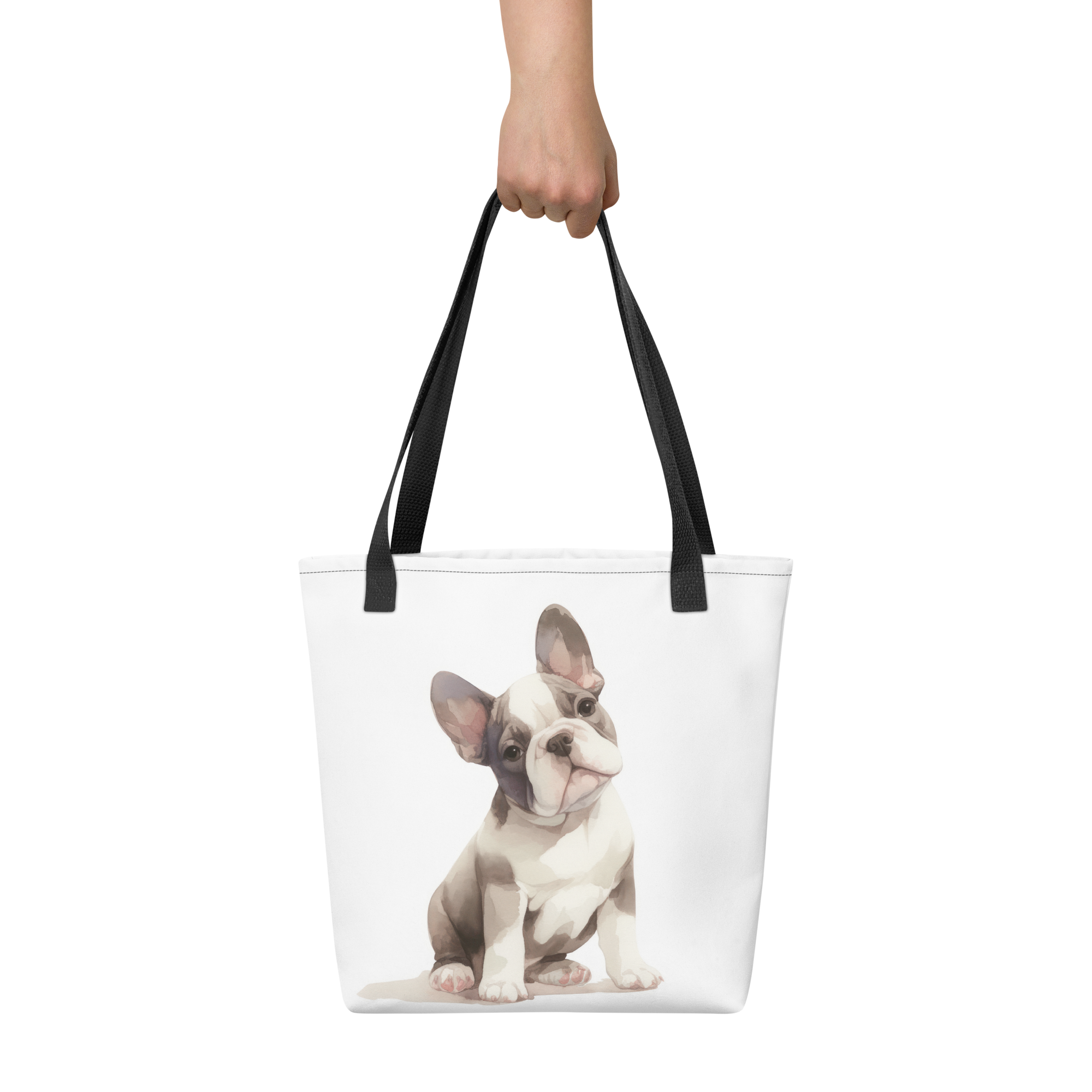 French Bulldog puppy Tote bag