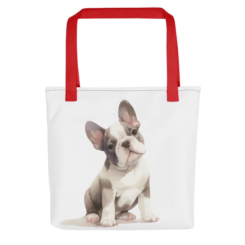 French Bulldog puppy Tote bag