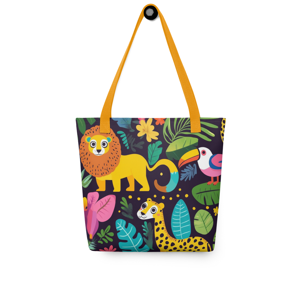 Colourful Wild Animals - Tote bag