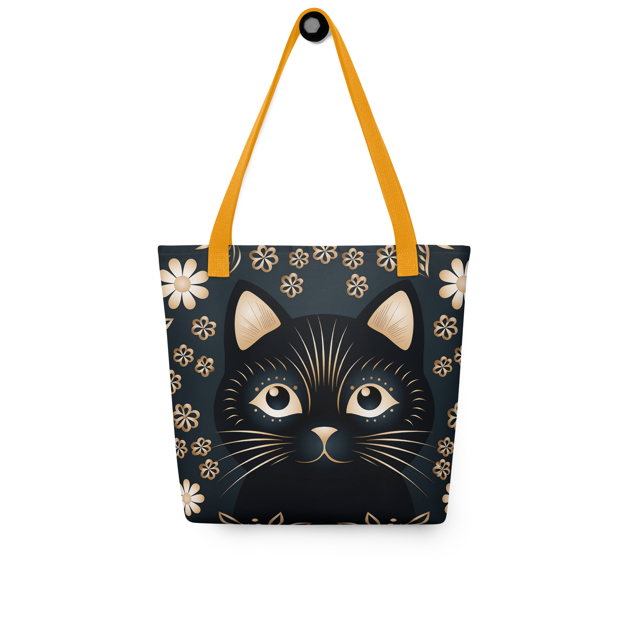 Bold Cat Print Tote bag