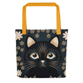 Bold Cat Print Tote bag