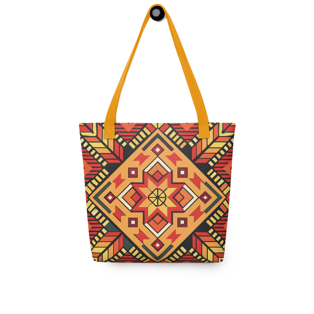 Bright and Bold Geometric Tote bag