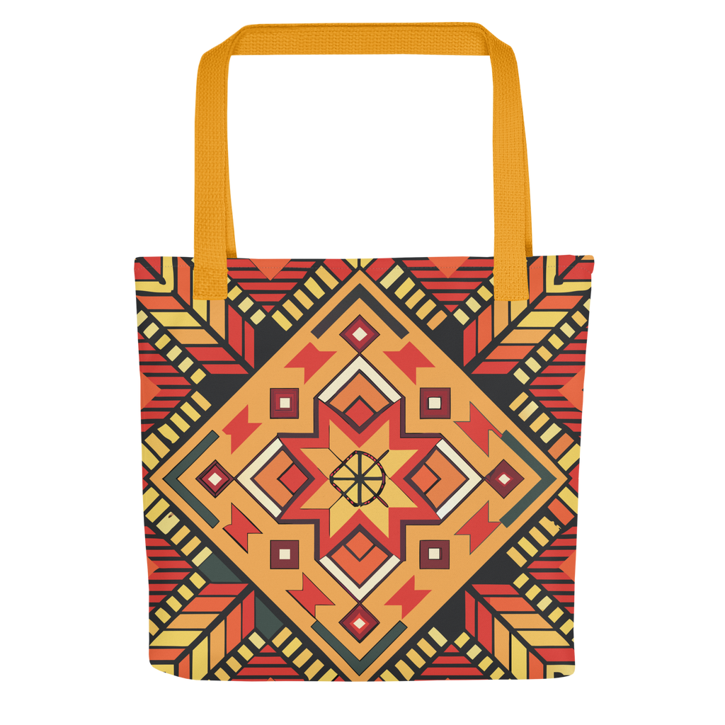 Bright and Bold Geometric Tote bag
