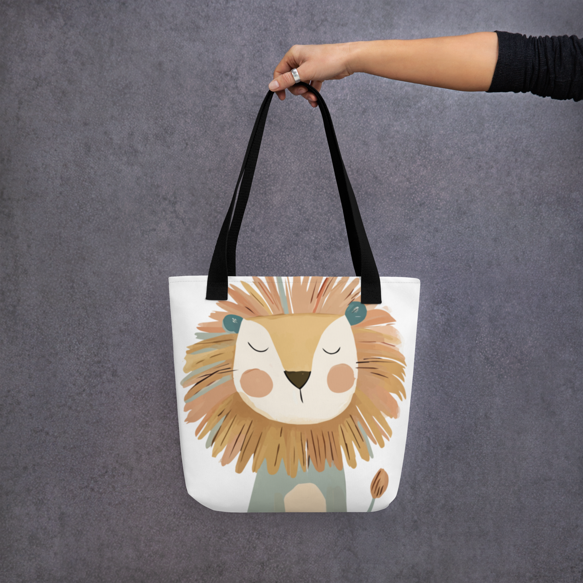 Cute Lion Tote bag