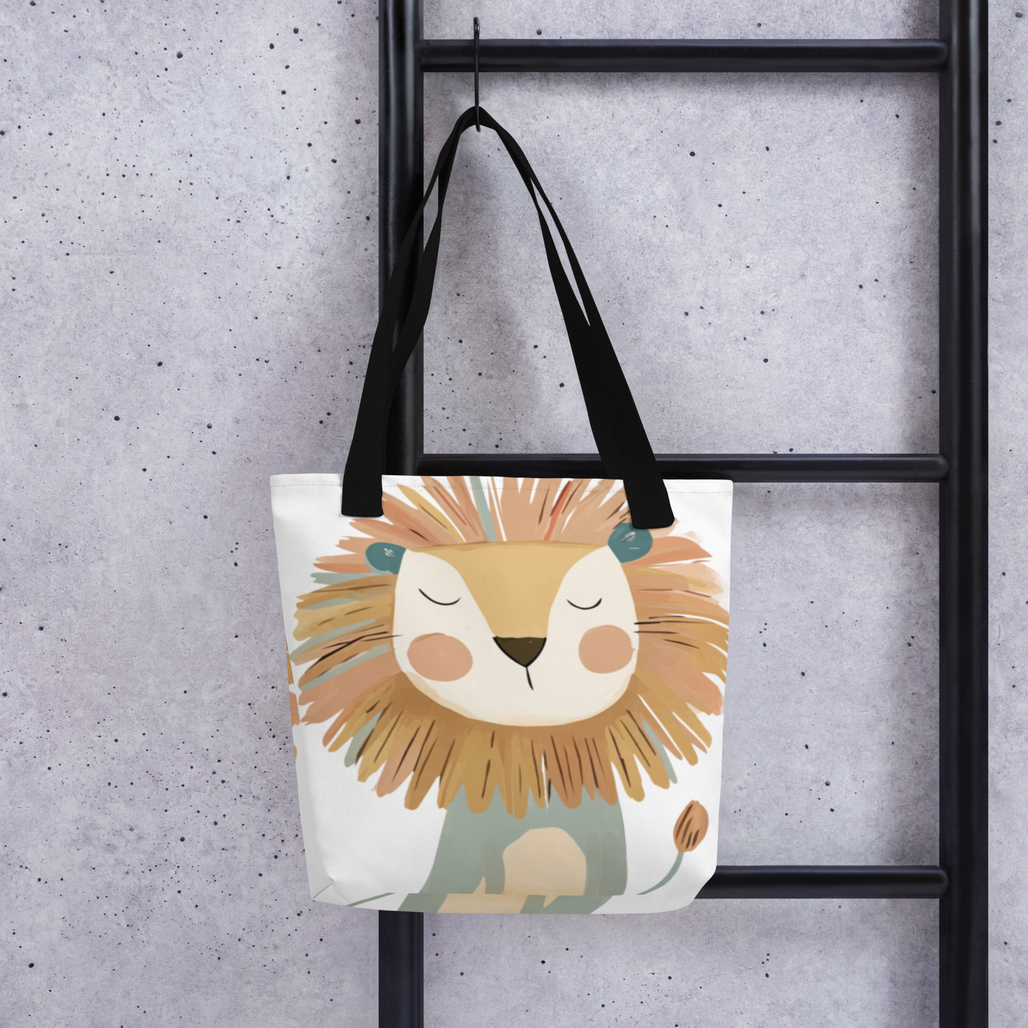 Cute Lion Tote bag