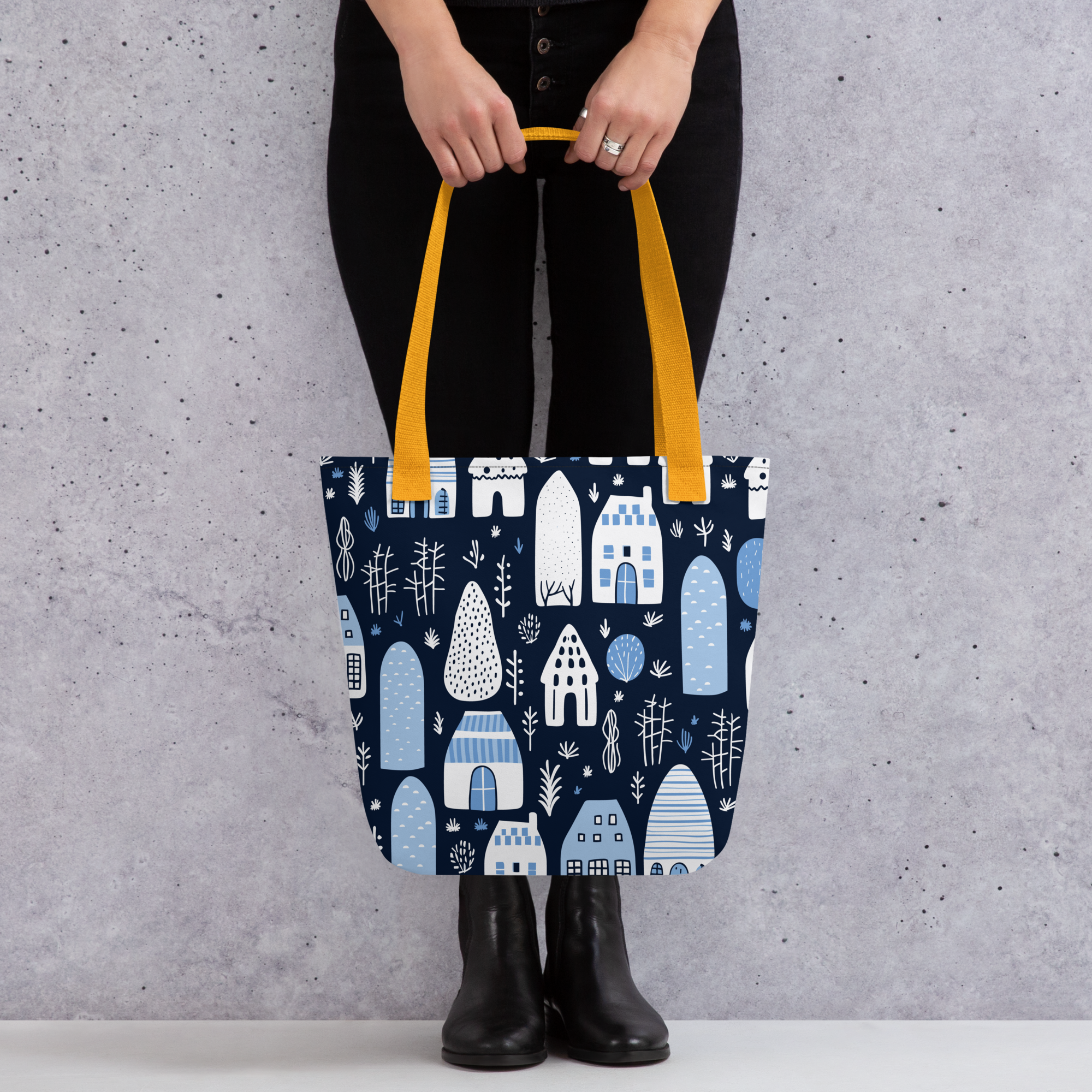 Bohemian Town Tote bag