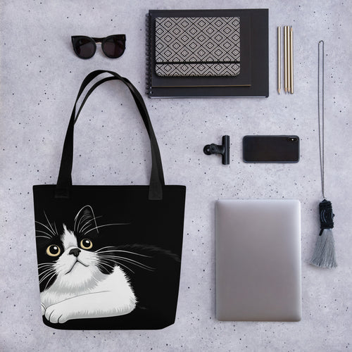 Cat Lover Beautiful Cat Tote Bag